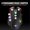 Spirit of Gamer Gaming Muis – Muis – Muis Draadloos – 8 Knoppen – RGB – 4800 DPI – Zwart