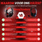 Spirit of Gamer Headset – Kinder Koptelefoon - Koptelefoon - Microfoon – Geschikt Voor Headset Nintendo Switch/PS5/PS4/Xbox Series X/S/Xbox One/Pc – Ruisonderdrukkende Microfoon – Verstelbare hoofdband – Helder geluid – Zwart/Rood