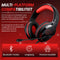 Spirit of Gamer Headset – Kinder Koptelefoon - Koptelefoon - Microfoon – Geschikt Voor Headset Nintendo Switch/PS5/PS4/Xbox Series X/S/Xbox One/Pc – Ruisonderdrukkende Microfoon – Verstelbare hoofdband – Helder geluid – Zwart/Rood