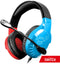 Spirit of Gamer Headset – Kinder Koptelefoon - Koptelefoon - Microfoon – Geschikt Voor Headset Nintendo Switch/PS5/PS4/Xbox Series X/S/Xbox One/Pc – Ruisonderdrukkende Microfoon – Verstelbare hoofdband – Helder geluid – Blauw/Rood/Zwart