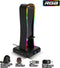 Spirit of Gamer Headset Stand – Headphone Stand – Headset Houder – LED – 4 USB-Poorten – Zwart