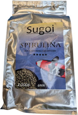 Spirulina 2000 gram 6 mm L visvoer