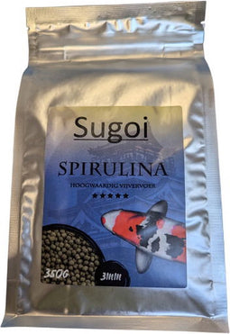Spirulina 350 gram 3 mm S visvoer