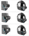 Techvavo® Helm Mount - Helmet mount - Universeel - Geschikt voor alle Actioncamera's - Zwart