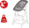 roba Baby 'Little Stars' Born Up Hoge Stoel 2 In 1 Set, Wit