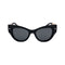 Dsquared2 D2-0062-S-807 - Zonnebril Dames - UV400 - Zwart - Ø 49 mm
