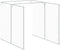 vidaXL - Hondenhok - met - ren - 165x1271x181 - cm - staal - lichtgrijs