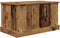 vidaXL - Opbergbox - 70x40x38 - cm - bewerkt - hout - oud - houtkleurig