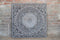 Houtsnijwerk paneel Barcelona handgemaakt burnt grey 90 x 90 cm