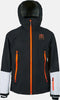 WATTS Snow - Ski-jas heren - 3-laags ademend waterdicht - Zwart/Wit - maat XL