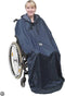 Splash - Wheely Mac - regenponcho met kap - zonder mouwen - ongevoerd large - blauw