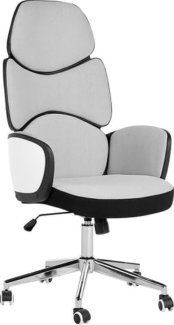 SPLENDID - Bureaustoel - Grijs - Polyester