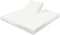 Splittopper Hoeslaken Jersey Katoen - 180x200cm - ivoor - Split Enkel - Single Split