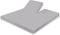 Splittopper Hoeslaken Jersey Katoen - 180x210/220cm - licht grijs - Split Enkel - Single Split