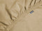 Splittopper Hoeslaken Jersey Katoen - 180x210/220cm - zand - Split Enkel - Single Split