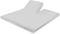 Splittopper Hoeslaken Katoen Perkal - licht grijs - 180x220cm - Split Enkel - Single Split