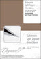 Splittopper Hoeslaken Katoen Perkal - taupe - 180x200cm - Split Enkel - Single Split