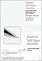 Splittopper Hoeslaken Katoen Perkal - wit - 160x200cm - Split Enkel - Single Split