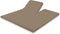 Splittopper Hoeslaken Katoen Perkal - zand - 160x200cm - Split Enkel - Single Split