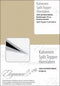 Splittopper Hoeslaken Katoen Perkal - zand - 160x200cm - Split Enkel - Single Split