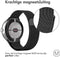 imoshion Milanees magnetisch bandje - Geschikt voor Google Pixel Watch / Watch 2 / Watch 3 (41 mm) - Zwart