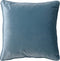 Dutch Decor FINN - Kussenhoes 60x60 cm - velvet - effen kleur - Provincial Blue - lichtblauw - met rits