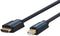 ClickTronic 1m miniDisplayPort/HDMI - Male/male - Blauw