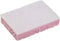 Sponrex viscose schuurspons pak a 10 stuks 130x84x28 mm roze/wit