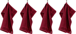 Sponsdoekje PHARAO 50x50 cm - set/4, rood