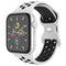 Sport⁺ bandje voor de Apple Watch Series 1-9 / SE - 38/40/41 mm - Maat S/M - White & Black