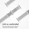 Sport⁺ bandje voor de Apple Watch Series 1-9 / SE - 38/40/41 mm - Maat S/M - White & Black