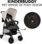Sport - Buggy - Disney - licht en snel inklapbaar - Pooh Rainbow - Beige