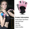 Sporthandschoenen, ademende trainingshandschoenen met microvezelstof, fitnesshandschoenen voor heren en vrouwen, gewichtheffen/fietsen