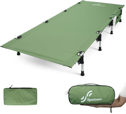 Sportneer - Camping Cot - Draagbare Opvouwbare Slaapbed - 330lbs Draagvermogen