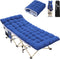 Sportneer Camping Cot - Heavy-Duty Oxford - Double Layer - Comfortable Mattress