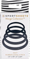 Sportsheets - Navy O Ring-4 Pack