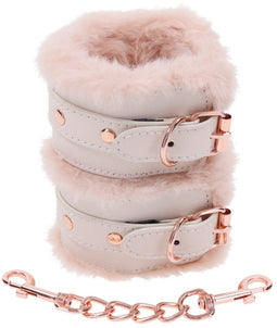Sportsheets - S&M Peaches 'n CreaMe Fur Handcuffs Boeien