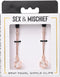 Sportsheets - Sex & Mischief Brat Pearl Nipple Clips Tepelklemmen