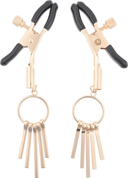 Sportsheets - Sex & Mischief Verge Nipple Clamps Tepelklemmen - Goudkleurig
