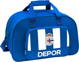 Sporttas R. C. Deportivo de La Coruña Blauw Wit (40 x 24 x 23 cm)