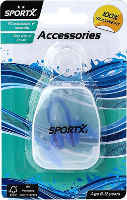 SportX Neusclip en Oordopjes Junior