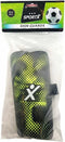 SportX Scheenbeschermers Groen/Zwart