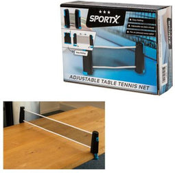 SportX Tafeltennisnet Oprolbaar
