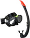 SportX Volwassenen Snorkelset 5 Sterren Zwart