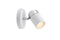 Spotlight Zyli badkamer spot IP44 max. 1x10 W GU10 wit/chroom 230 V metaal