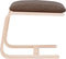 vidaXL - Voetenbank - 51x41x40 - cm - stof - donkergrijs