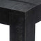 vidaXL - Eettafel - 118x60x76 - cm - massief - mangohout - zwart