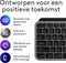 Logitech MX Keys S Combo for Mac - Draadloos Toetsenbord en Muis - Azerty FR - Space Gray