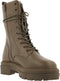 Bullboxer - Boot - Veterboots met gespen - Donkerbruin - 40