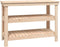 vidaXL - Werkbank - 78,5x50x80 - cm - massief - grenenhout - wit